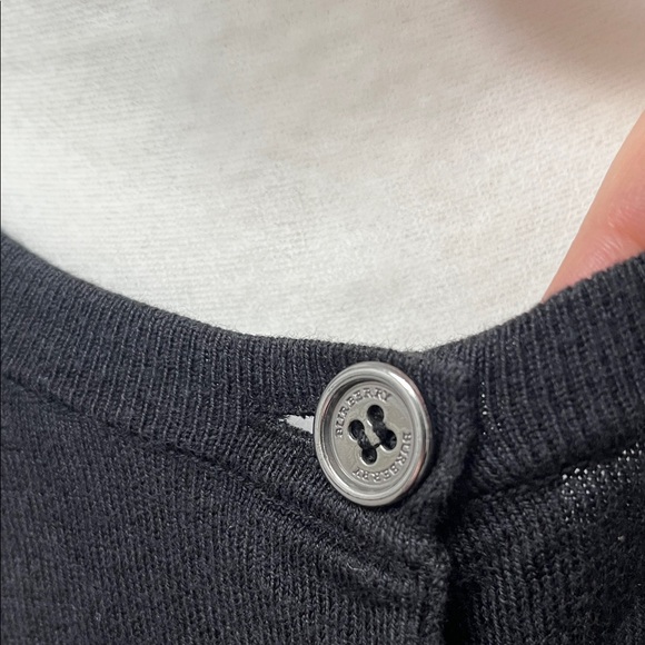 Burberry London Black Wool Skirt And Sweater Set - Picture 8 of 11